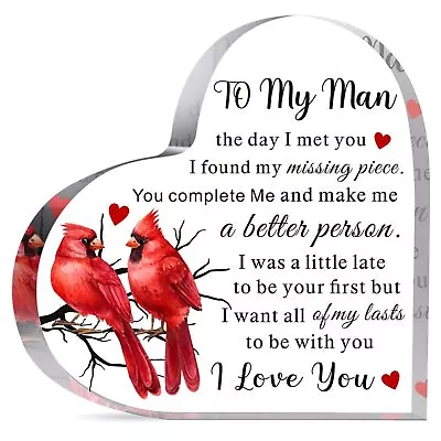 To My Man Gift For Him Anniversary Birthday Gifts For Boyfriend I Love You • $12.12