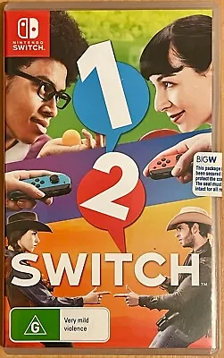 1-2-Switch - NEW + RETAILER SEALED - Nintendo Switch AUS 1 2 • $50