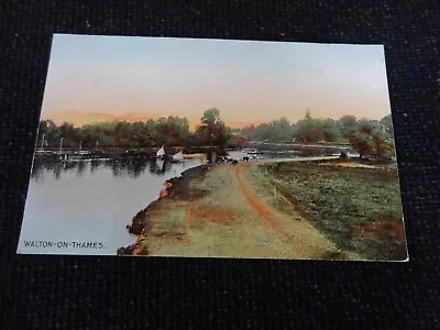 Walton On Thames Postcard - 84911 • £1.50