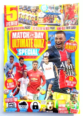 MATCH OF THE DAY MAGAZINE 5 X GIFT SPECIAL 2021 PACK • £4.95