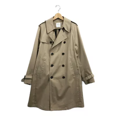 United Tokyo High Count Gabardine Bonded Trench Coat 409654001 Men's SIZE 3 (XL • $120.14