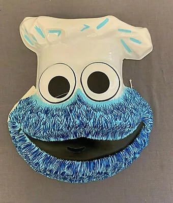 Sesame Street Cookie Monster Halloween Mask Pvc Child Size • $12.95