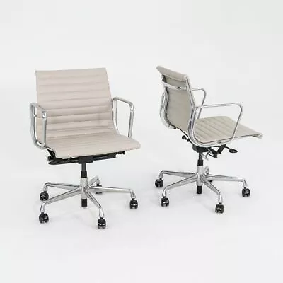 2021 Herman Miller Eames Aluminum Group Management Desk Chairs Ecohide 8x Avail • £1166.20