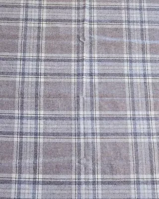 Colefax Flowler Erkskine Plaid Gray Sample 26x36  Lambs Wool • £27.80