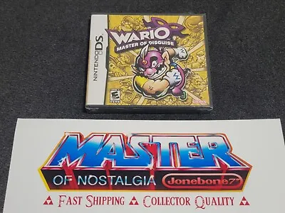 Nintendo DS WARIO Master Of Disguise NEW Factory Sealed MINT VGA Wata CGC • $99.99