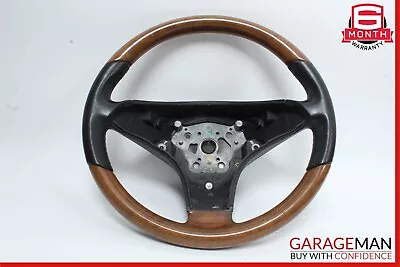 05-09 Mercedes R171 SLK350 C230 C280 Steering Wheel Black/Wood 1714600103 OEM • $309