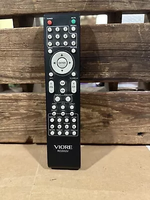 RC2002V New Remote For Viore TV LCD19VH56 LCD26VH56 LCD26VH56M LCD32VH56 • $11.99