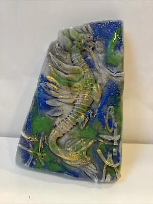 Unique Murano Glass Napoleone Martinuzzi For Cenedese Ermanno Nason Dragon Plate • $1200