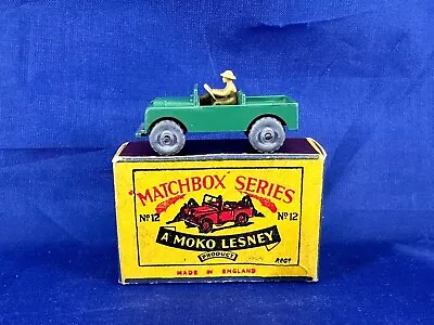 Matchbox Moko Lesney 12a Land Rover - Nmib • $4.99