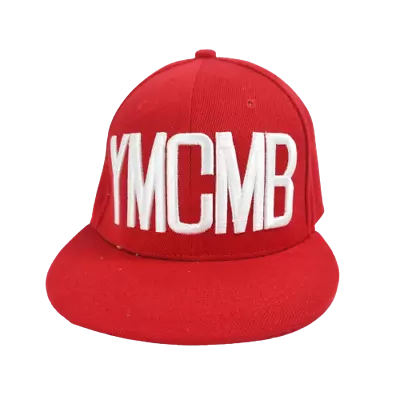 YMCMB Snapback Adult Hat Men One Size Adjustable Red White Gold Edition • £13.41