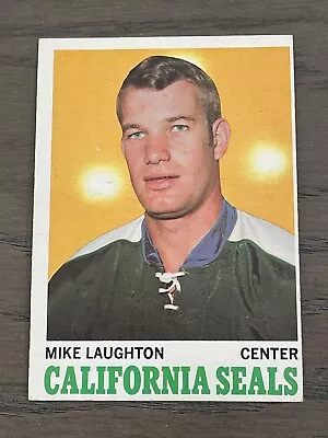 1970-71 Topps Mike Laughton #74 California Seals  • $3.79