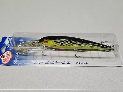 Discontinued Mann's STRETCH 25+...Double Stamped...Fire Shad...NOS!!! • $21.99