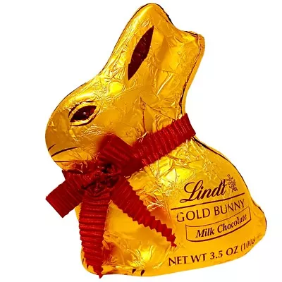 Lindt Milk Chocolate Gold Bunny Chocolate Candy Bunny 3.5oz/100g Limited Edition • £12.54