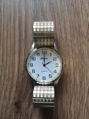 Ravel Ladies Stainless Steel Expanding Men's & Women's Bracelet Wrist Watch  • £4