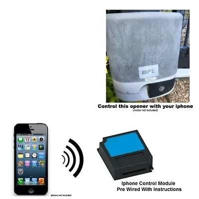 Iphone Remote Control Your BFT Virgo Swing Gate With LINX Control Panel • $99.99