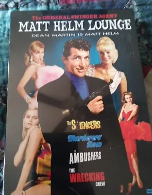 Matt Helm Lounge (Dean Martin) 4 Movies Sealed • $48
