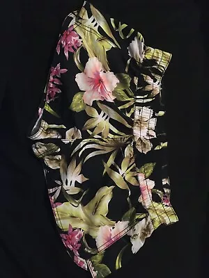 Volcom Swimshorts Boardshorts Tropical Flower Print BUG FREE SMOKE FREE Home • $15