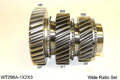 Ford Toploader 4 Speed Wide Ratio 1st-2nd & 3rd Gear Set WT296A-1x2x3 • $193.29