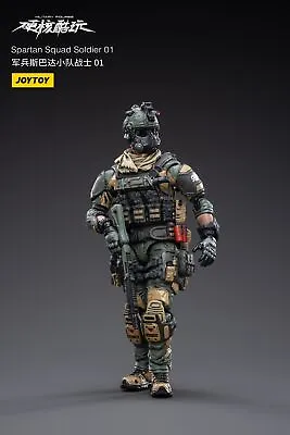 JoyToy 1/18 Militry Figures Spartan Squad Soldier 01 Action Figure Toy In Coming • $45.59