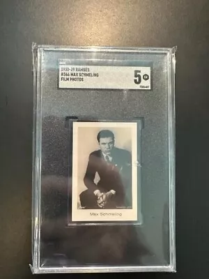 1933 Jasmatzi Ramses Filmfotos Serie 3 366 Max Schmeling Boxer PSA 5 EX • $89