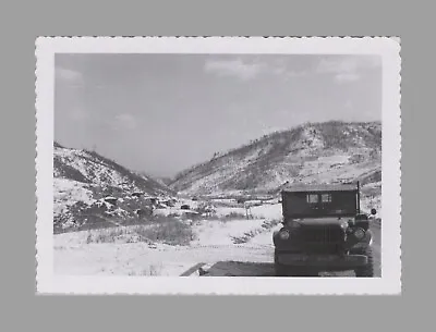 WW2 Photo Pro Valley U.S. GIs In Italy Military Truck • $24.50