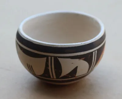 $99 • Buy Vintage Rachel Nampeyo Native American Hopi Pottery Art Bowl 3x2  Hand Made 