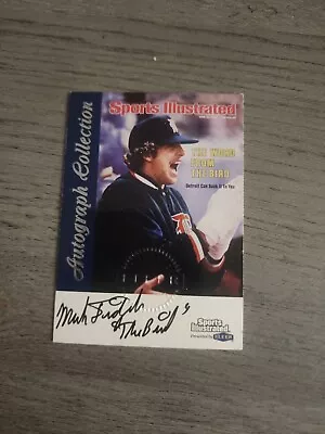 1999 Fleer Sports Illustrated Mark Fidrych Autograph Auto Detroit Tigers • $99