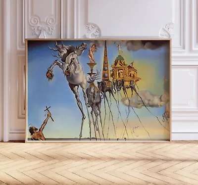 Salvador Dali Art Print Classic Fine Art Print Antique Wall Décor A2/A3/A4/A5 • £5.99