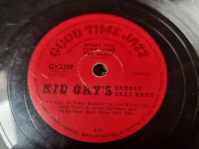 Kid Ory's Creole Jazz Band - Won't You Come Home Bill Bailey/St. James Infirmary • £20.64