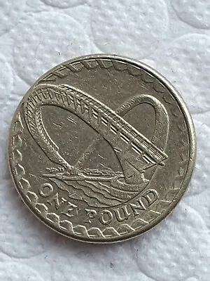 One Pound Coin 2007 Gateshead Millennium Bridge £1 England Round • £2.99