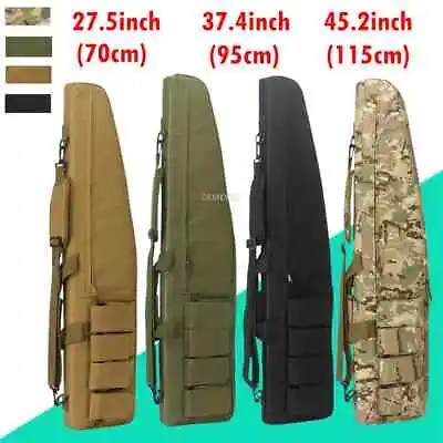 70cm / 95cm / 115cm Tactical Storage Bag Outdoor Hunting Carry Case Bag With Pad • $49.79