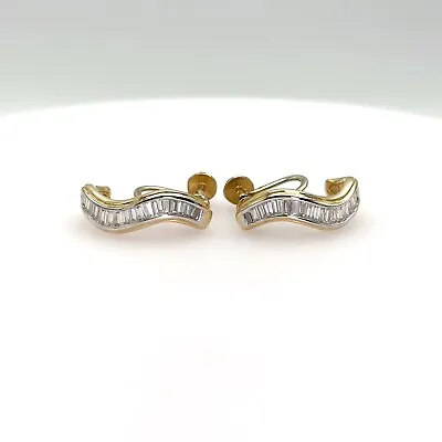 14k Yellow Gold Earrings Vintage • $1429.17