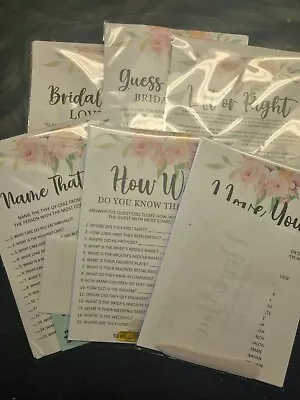 Hens Night Game Bridal Shower Bachelorette Party Activity And Prize Ice Breakers • $4.50