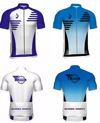 Mens Summer Cycling Shirt Half Sleeves Riding Outdoor Team Bicycle Jersey AU • $26.99