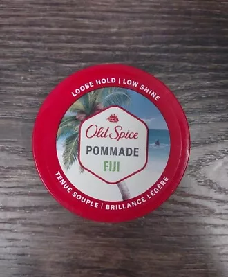 Old Spice Hair Styling Fiji Pommade For Men Loose Hold Low Shine 2.22 Oz • $7.99