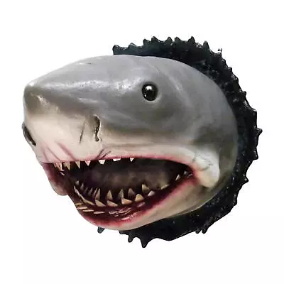 Shark Head Wall Decoration 3D Shark Head Wall Mount Shark Head Home Decoration • £15.45