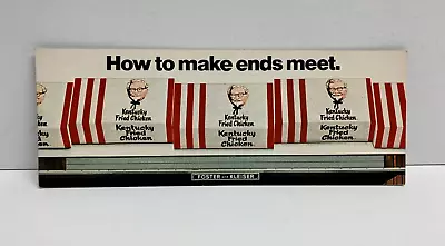 Vintage KFC Kentucky Fried Chicken Counter Display Advertising Piece • $15