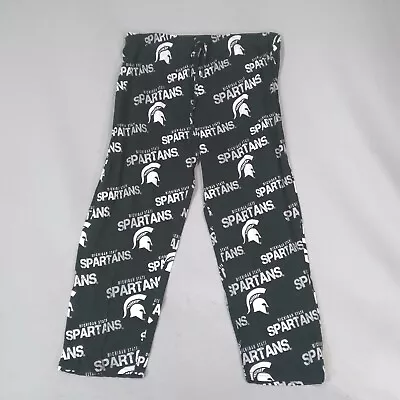 Michigan State Spartans Pants Men's XL Extra Large Green Sleepwear Lounge • $19.15