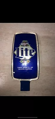 Miller Light Super Bowl XXXII Beer Tap Handle. Broncos Vs. Packers In San Diego • $0.99