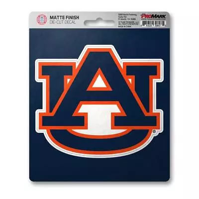 Auburn Tigers Matte Design 8x8 Auto Decal [NEW] NCAA Car Truck Sticker Emb • $7.95