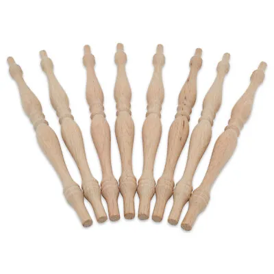 Oak Wooden Spindles 11-1/2 Inch For Crafts Home Décor Furniture | Woodpeckers • $41.99