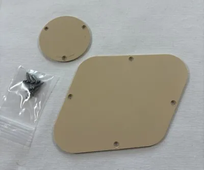 2010 Epiphone Les Paul 1960 Tribute Cavity Cover Plates Cream W/ HW • $19.95