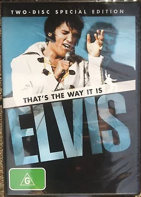 Elvis That's The Way It Is (1970 Elvis Presley) 2-Disc Special Edition DVD NEW • $20