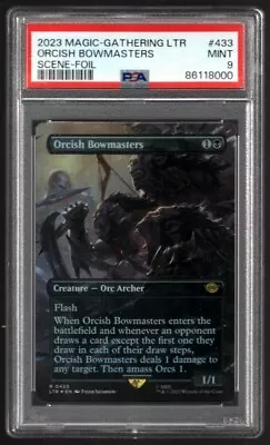 Orcish Bowmasters Psa 9 Mint Foil #433 Sp 2023 Magic The Gathering Ltr Tcg • $0.99