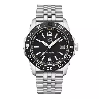 New Luminox Pacific Diver Stainless Steel Black Dial Men's Watch XS.3122M • $581.63