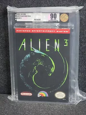 NES Nintendo ALIEN 3 New VGA 90 Factory Sealed WATA Game CGC Movie Rare LJN • $799.99