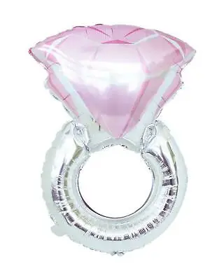 $4.99 • Buy Diamond Ring Supershape Foil Balloon | 70cm | Wedding | Engagement | Party