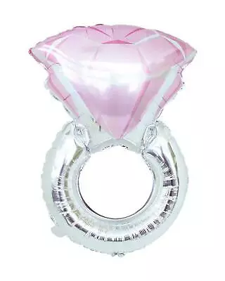 $4.99 • Buy Diamond Ring Supershape Foil Balloon | 70cm | Wedding | Engagement | Party