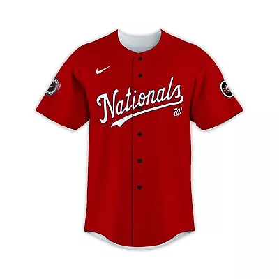 Personalized Custom Washington Nationals Jersey MLB Baseball FanGift #2 • $28.50