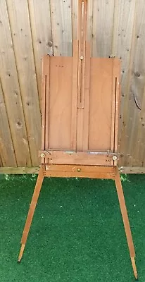 Vintage Daler Rowney Artist Adjustable Easel With Palette Metal Lined Drawer • £68